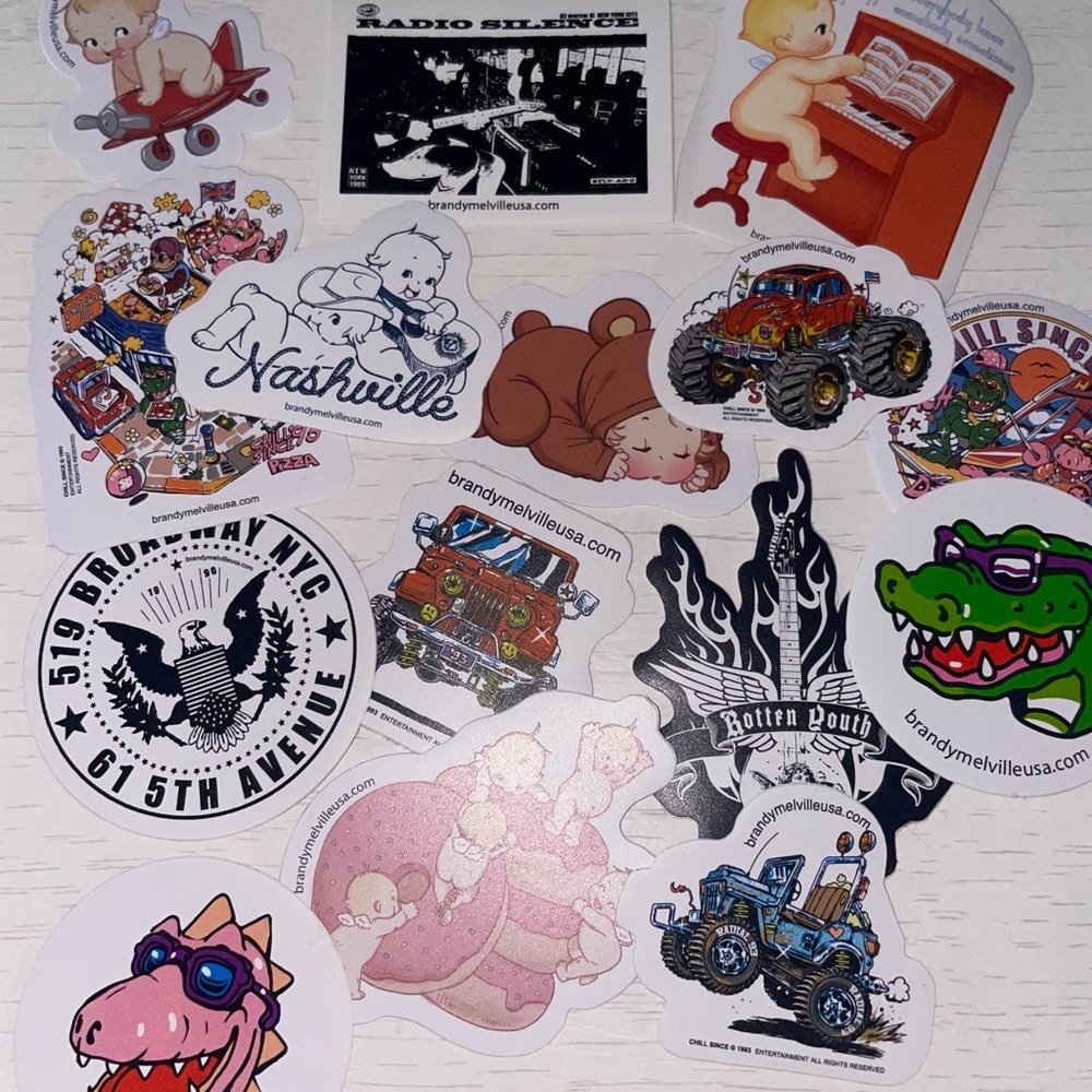 Brandy Melville Stickers & Pins